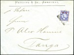 Stamp of Zanzibar » The Zanzibar Post Office (1895-1964) 1900 Pair of covers from Hansing & Co. to German E
