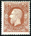 Stamp of Belgium 1849-1997, Extensive and attractive exclusively mi