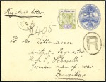 Stamp of Zanzibar » Destination Mail SEYCHELLES: 1897 (Sep 3) 6c Postal stationery card