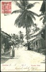 Stamp of Zanzibar » The Zanzibar Post Office (1895-1964) 1905-06, Group of 9 covers/cards with 1904 Monogra