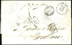 Stamp of Great Britain » British Post Offices Abroad » Crown Circle Handstamps VENEZUELA, PORTO CABELLO: 1848 & 1858, Two stample