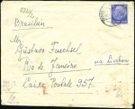 Stamp of Israel » Israel: The Holocaust - Ghettos BENDSBERG: Censored cover from H.Gründman in Bends