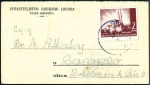 Stamp of Israel » Israel: The Holocaust - Ghettos CROATIA: Three printed cards all with Croatian fra