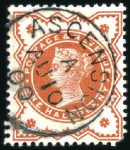 Stamp of Great Britain » British Post Offices Abroad ASCENSION: QV selection incl. 1881 1d lilac (2), 1