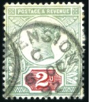 Stamp of Great Britain » British Post Offices Abroad ASCENSION: QV selection incl. 1881 1d lilac (2), 1