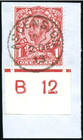 Stamp of Great Britain » British Post Offices Abroad ASCENSION: 1911-12 Downey Head selection incl. 191