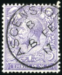 Stamp of Great Britain » British Post Offices Abroad ASCENSION: 1912-22 & 1902-11 Selection, incl. 1902
