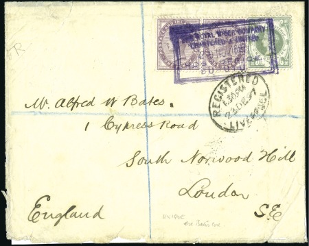 Stamp of Great Britain » British Post Offices Abroad NIGER COMPANY, BURUTU: 1897 (Nov 29) Envelope sent