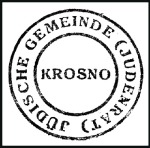 Stamp of Israel » Israel: The Holocaust - Ghettos KROSNO: General Government franking tied KROSNO/30