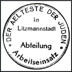 Stamp of Israel » Israel: The Holocaust - Ghettos LITZMANSTADT: Deutsche Reich 6pfg stationery card 