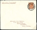 Stamp of Great Britain » British Post Offices Abroad TRISTAN DA CUNHA: Group of 5 covers incl. 3 with t