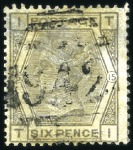 Stamp of Great Britain » British Post Offices Abroad CYPRUS, LARNACA: Selection of used singles incl. 2
