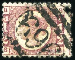 Stamp of Great Britain » British Post Offices Abroad CYPRUS, NICOSIA: 1/2d Rose-Red selection with "969