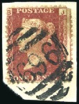 Stamp of Great Britain » British Post Offices Abroad CYPRUS, NICOSIA: 1d Red plate selection with "969"
