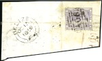 Stamp of Great Britain » British Post Offices Abroad BRITISH HONDURAS: 1856 4d Rose, faulty; 6d lilac s