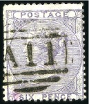 Stamp of Great Britain » British Post Offices Abroad ST. LUCIA: 1857 1d Red, 1857 4d Rose and 1856 6d L