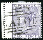 Stamp of Great Britain » British Post Offices Abroad ST. VINCENT: Selection with "A10" numerals incl. 1