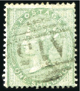 Stamp of Great Britain » British Post Offices Abroad GRENADA: Selection with "A15" numerals incl. 1857
