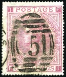 Stamp of Great Britain » British Post Offices Abroad DWI, ST. THOMAS: Collection of GB stamps used in S