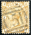 Stamp of Great Britain » British Post Offices Abroad DWI, ST. THOMAS: Collection of GB stamps used in S