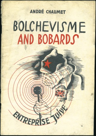 Stamp of Israel » Israel: The Holocaust - Anti-Semetic DOCUMENTS & EPHEMERA: Collection of French documen