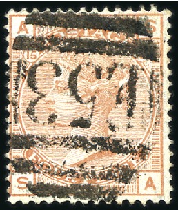 Stamp of Great Britain » British Post Offices Abroad HAITI, PORT-AU-PRINCE: GB selection with "E53" num