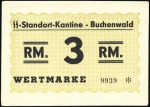 Stamp of Israel » Israel: The Holocaust - Paper Money, Chits, etc. BUCHENWALD: Mixed lot of 12 banknotes from 0.50RM 