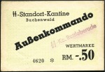 Stamp of Israel » Israel: The Holocaust - Paper Money, Chits, etc. BUCHENWALD: Mixed lot of 7 banknotes being food to