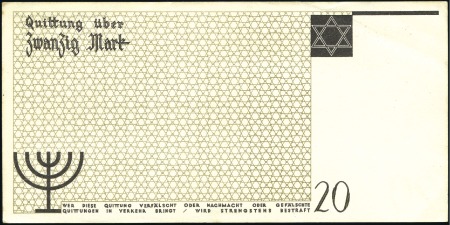 Stamp of Israel » Israel: The Holocaust - Paper Money, Chits, etc. LITZMANSTADT: Mixed lot of fidteen Ghetto banknote