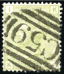 Stamp of Great Britain » British Post Offices Abroad HAITI, JACMEL: GB selection with "C59" numerals, i