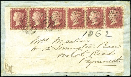 Stamp of Great Britain » British Post Offices Abroad » Mailboats CUNARD MAILBOATS, A57: Front to England with strip