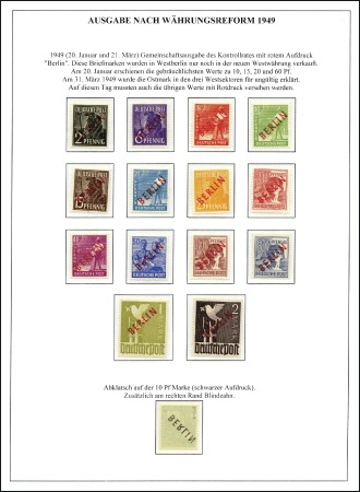 Stamp of Germany » Germany Collections and Large Lots 1948-91, Attractive mint & used collection of BERL