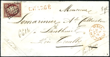 Stamp of France » Collections 1740-1903, Lot de 21 lettres avec beaucoup des piè