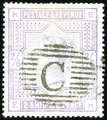 Stamp of Great Britain » British Post Offices Abroad BRITISH LEVANT, CONSTANTINOPLE: 1883-84 2s6d on bl