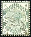 Stamp of Great Britain » British Post Offices Abroad BRITISH LEVANT: 1864-1900 GB used in Constantinopl