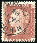 Stamp of Great Britain » British Post Offices Abroad CYPRUS, NICOSIA: GB used selection with mostly "96