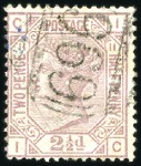 Stamp of Great Britain » British Post Offices Abroad CYPRUS, NICOSIA: GB used selection with mostly "96