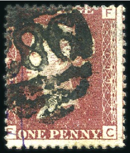 Stamp of Great Britain » British Post Offices Abroad CYPRUS, FAMAGUSTA: 1864-79 1d Red pl.199 with "982