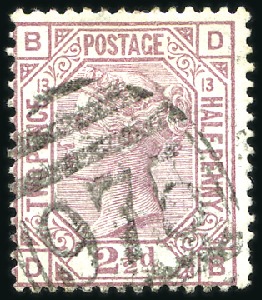 Stamp of Great Britain » British Post Offices Abroad CYPRUS, LIMASSOL: GB used selection with "975" num