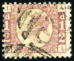 Stamp of Great Britain » British Post Offices Abroad CYPRUS, LIMASSOL: GB used selection with "975" num