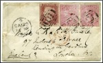 Stamp of Great Britain » British Post Offices Abroad EGYPT: 1865-77, Group of 12 covers and a front fro