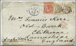 Stamp of Great Britain » British Post Offices Abroad EGYPT: 1865-77, Group of 12 covers and a front fro
