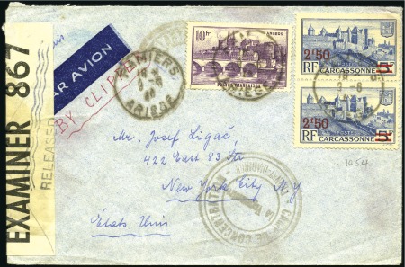 Stamp of Israel » Israel: The Holocaust - Concentration Camps FRANCE: Selection of 39 covers & cards all from ca