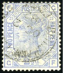 Stamp of Great Britain » British Post Offices Abroad EGYPT, BRITISH FORCES: Small selection with the 18