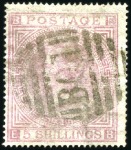 Stamp of Great Britain » British Post Offices Abroad EGYPT, ALEXANDRIA: 1867-74 5s Rose selection incl.