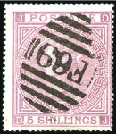Stamp of Great Britain » British Post Offices Abroad COLOMBIA, SAVANILLA: Selection with "F69" numerals