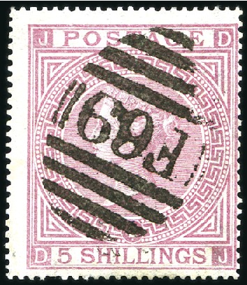 Stamp of Great Britain » British Post Offices Abroad COLOMBIA, SAVANILLA: Selection with "F69" numerals