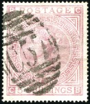 Stamp of Great Britain » British Post Offices Abroad NICARAGUA: Selection with "C57" numerals and Grey 
