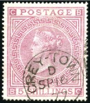 Stamp of Great Britain » British Post Offices Abroad NICARAGUA: Selection with "C57" numerals and Grey 