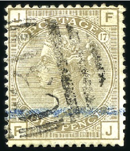 Stamp of Great Britain » British Post Offices Abroad CHILE, VALPARAISO: Collection from 1/2d to 2s, wit